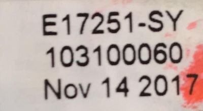 KIT DE TARJETAS PARA TV ELEMENT / MAIN FUENTE 103100060 / CV3553BH-Q42 / D3553BHQ4213.3C3 / E17251-SY / T-CON CV6744A1A-V1.0 / CV500U1-T01 / PANEL T500-V35-DLED / DISPLAY V500HJ1-PE8 / MODELO ELFW5017 - Imagen 5